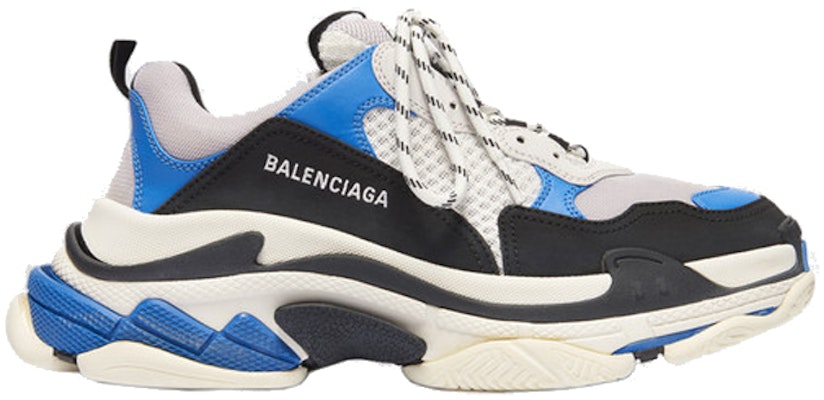 Balenciaga Triple S 'Negro Azul Blanco' 536737 W09OH 1007 Order Balenciaga Triple S 'Negro Azul Blanco' 536737 W09OH 1007