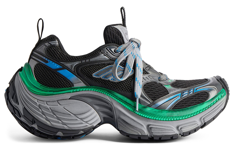 Balenciaga Triple S 'Black Grey Blue' 圖 2