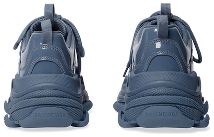 Details for Balenciaga Triple S Sneakers 'Biru Glossy' 734954W2PAA4000