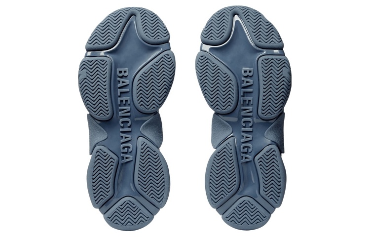 Sizing Balenciaga Triple S Sneakers 'Biru Glossy' 734954W2PAA4000