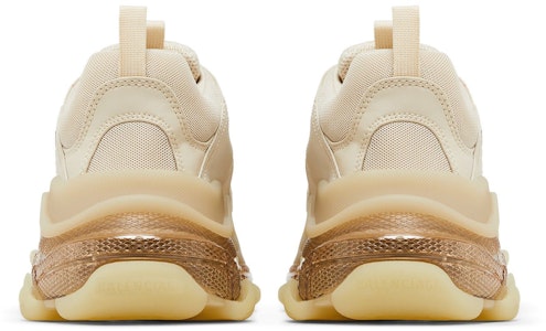 巴黎世家 Triple S 透明鞋底 - 米白色 541624 W2FB1 9005 Details for 巴黎世家 Triple S 透明鞋底 - 米白色 541624 W2FB1 9005