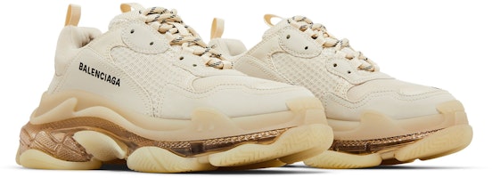 バレンシアガ トリプルS クリアソール オフホワイト 541624 W2FB1 9005 Cheap バレンシアガ トリプルS クリアソール オフホワイト 541624 W2FB1 9005