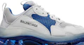 Order (Women) Balenciaga Triple S 'Clear Sole - White Blue' 544351-W09ON-9169
