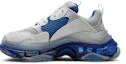 Lookbook (Women) Balenciaga Triple S 'Clear Sole - White Blue' 544351-W09ON-9169