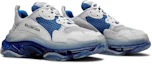 Cheap (Women) Balenciaga Triple S 'Clear Sole - White Blue' 544351-W09ON-9169