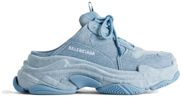 Balenciaga Triple S 'Denim Biru' 755687W2DEN4000 Order Balenciaga Triple S 'Denim Biru' 755687W2DEN4000