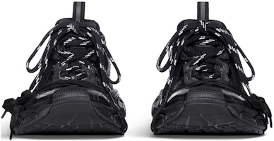 バレンシアガ 3XL ミュール "使い古し風-黒" 742672W3XL11010 Shop バレンシアガ 3XL ミュール "使い古し風-黒" 742672W3XL11010