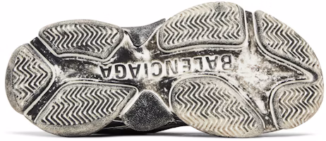 Balenciaga Triple S 'Hitam Pudar' 536737-W3CN3-1000 Shop Balenciaga Triple S 'Hitam Pudar' 536737-W3CN3-1000