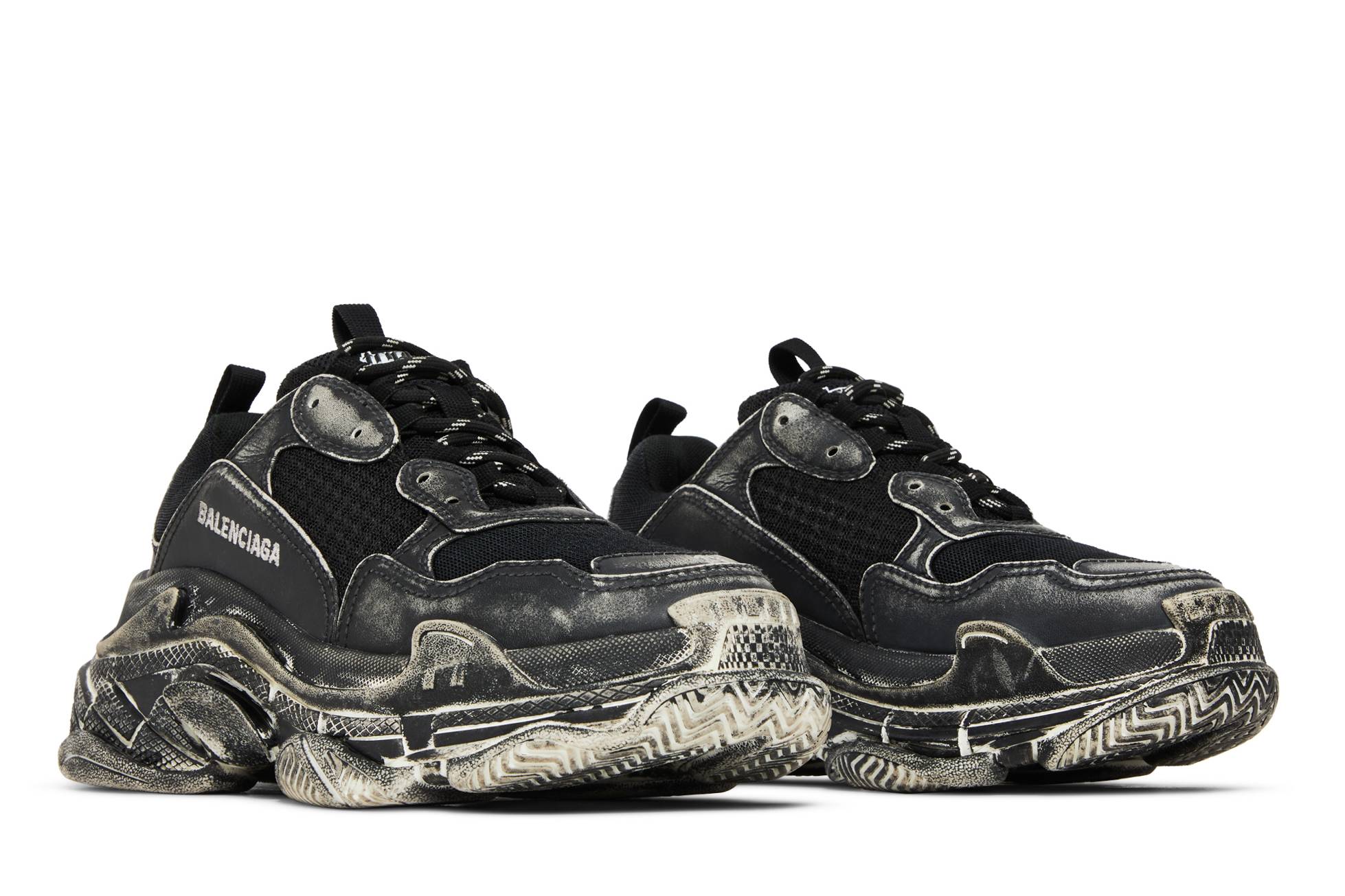 バレンシアガ トリプルS フェードブラック (Barenshiaga Toripuru Esu