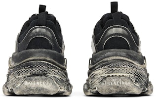 Balenciaga Triple S 'Hitam Pudar' 536737-W3CN3-1000 Details for Balenciaga Triple S 'Hitam Pudar' 536737-W3CN3-1000