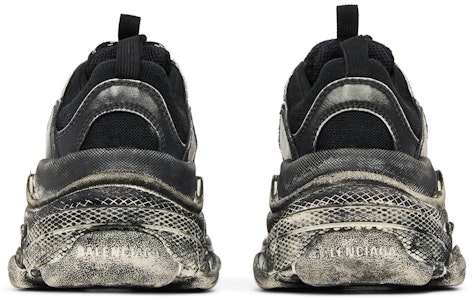 Balenciaga Triple S 'Hitam Pudar' 536737-W3CN3-1000 Details for Balenciaga Triple S 'Hitam Pudar' 536737-W3CN3-1000