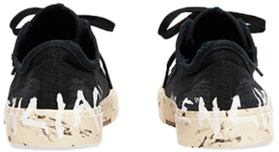 巴黎世家低帮球鞋“黑色破损棉白色橡胶涂鸦” 688754W3RR51099 Purchase 巴黎世家低帮球鞋“黑色破损棉白色橡胶涂鸦” 688754W3RR51099