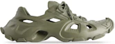 Order Balenciaga HD Lace Up Cut Out Sneakers 'Verde Oliva'. 702421W3CES3500