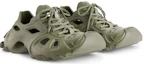 Lookbook Balenciaga HD Lace Up Cut Out Sneakers 'Verde Oliva'. 702421W3CES3500