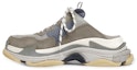 Buy Balenciaga Triple S Mules 'Gris Azul Doble Espuma y Malla' 755687W3SM11259