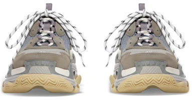 Purchase Balenciaga Triple S Mules 'Grey Blue Double Foam and Mesh' 755687W3SM11259
