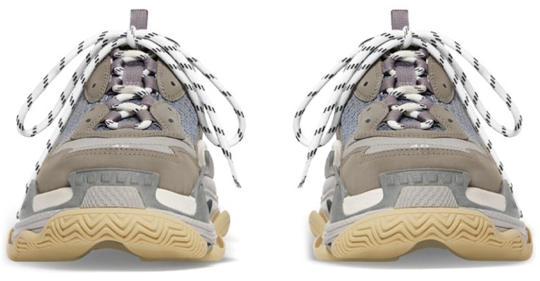 Balenciaga Triple S Mules 'Gris Azul Doble Espuma y Malla' 755687W3SM11259 Purchase Balenciaga Triple S Mules 'Gris Azul Doble Espuma y Malla' 755687W3SM11259