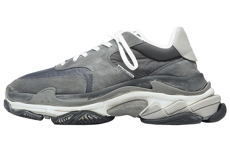 Buy Balenciaga Triple S 'Grey Distressed' 506346W09S1