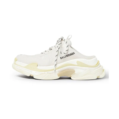 Balenciaga Triple S Mule 'White'