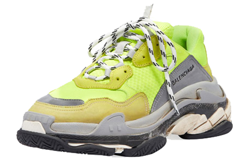 Balenciaga Triple S 'Neon Yellow' 圖 2