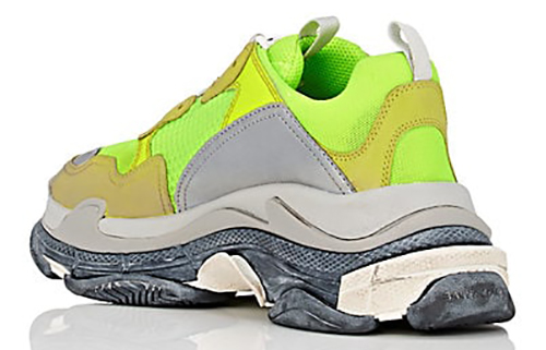 Balenciaga Triple S 'Neon Yellow' 圖 4
