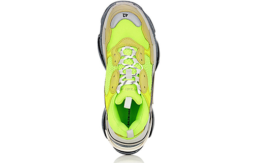 Balenciaga Triple S 'Neon Yellow' 圖 5