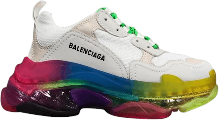 Rainbow balenciaga 2025 triple s