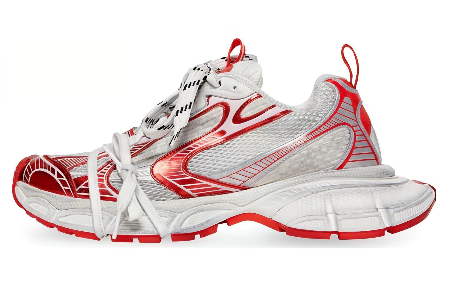 Balenciaga Triple S 'Silver Red Mud Dye'