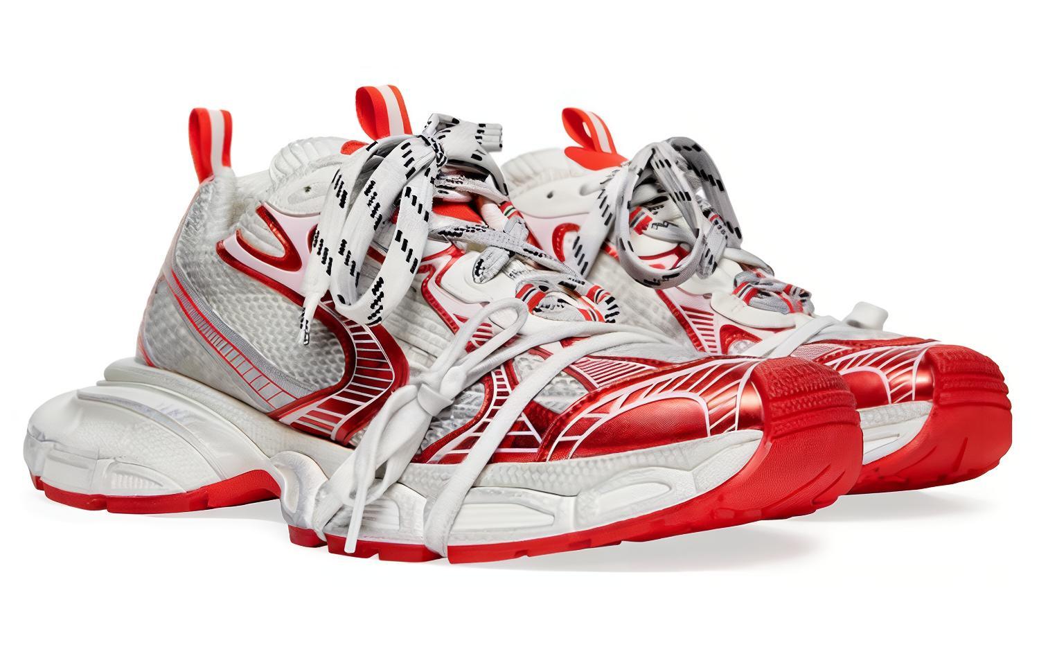 Balenciaga Triple S 'Silver Red Mud Dye' 圖 3