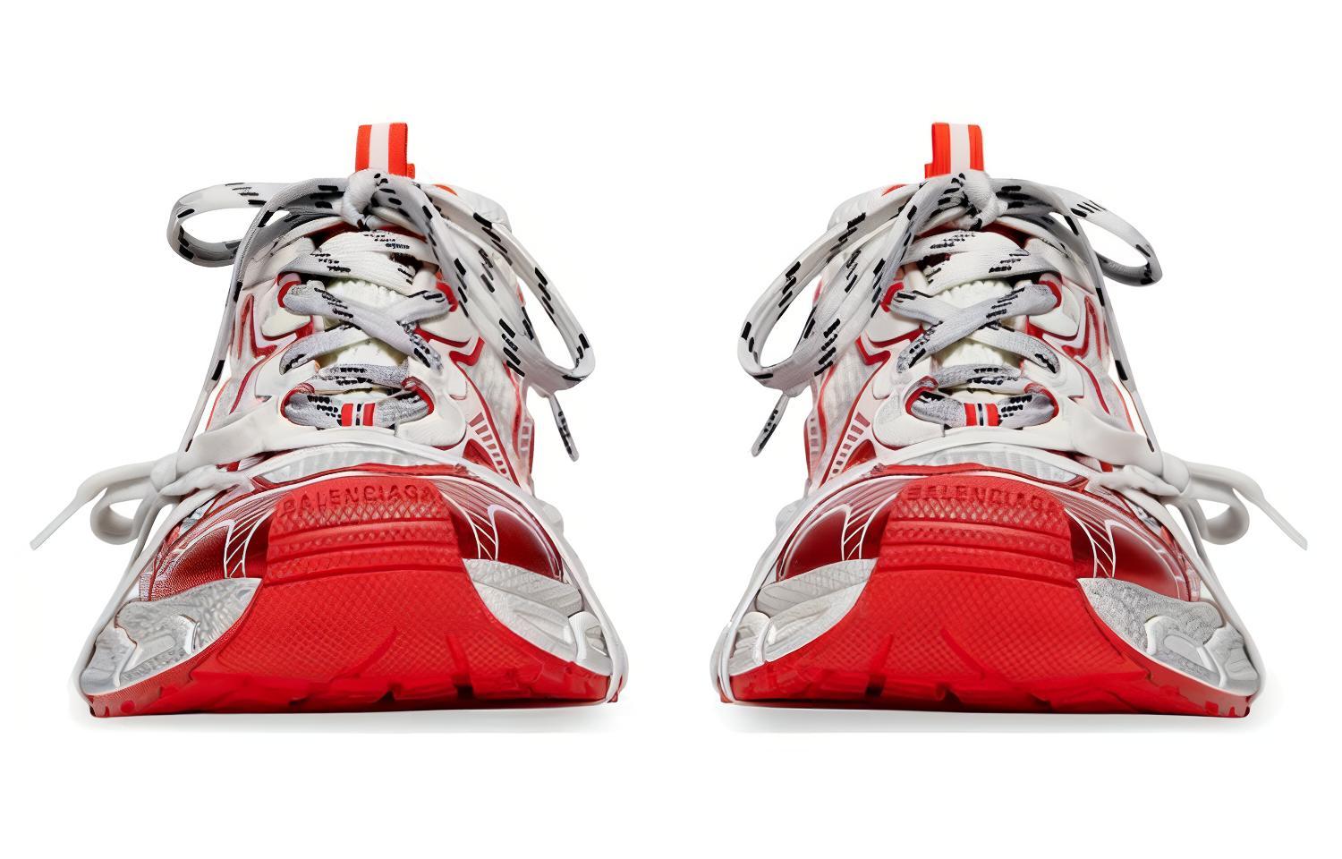 Balenciaga Triple S 'Silver Red Mud Dye' 圖 4