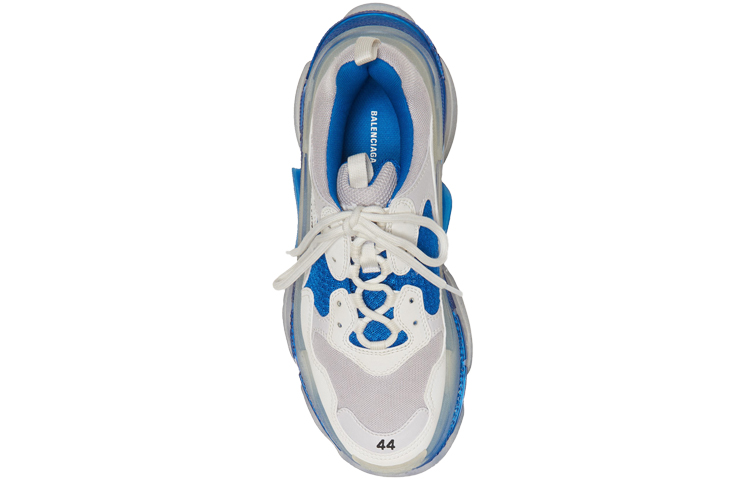 Lookbook 발렌시아가 트리플 S '화이트 블루' 541624 W09ON 9169