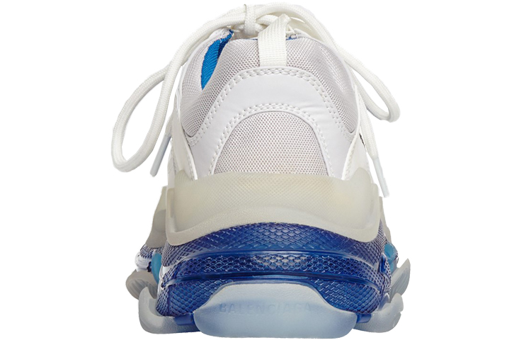 Shop 발렌시아가 트리플 S '화이트 블루' 541624 W09ON 9169