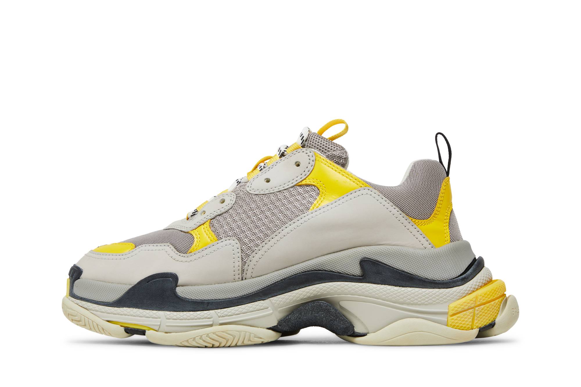 Lookbook バレンシアガ トリプルS イエローグレー (2019) 536737W09OH7074