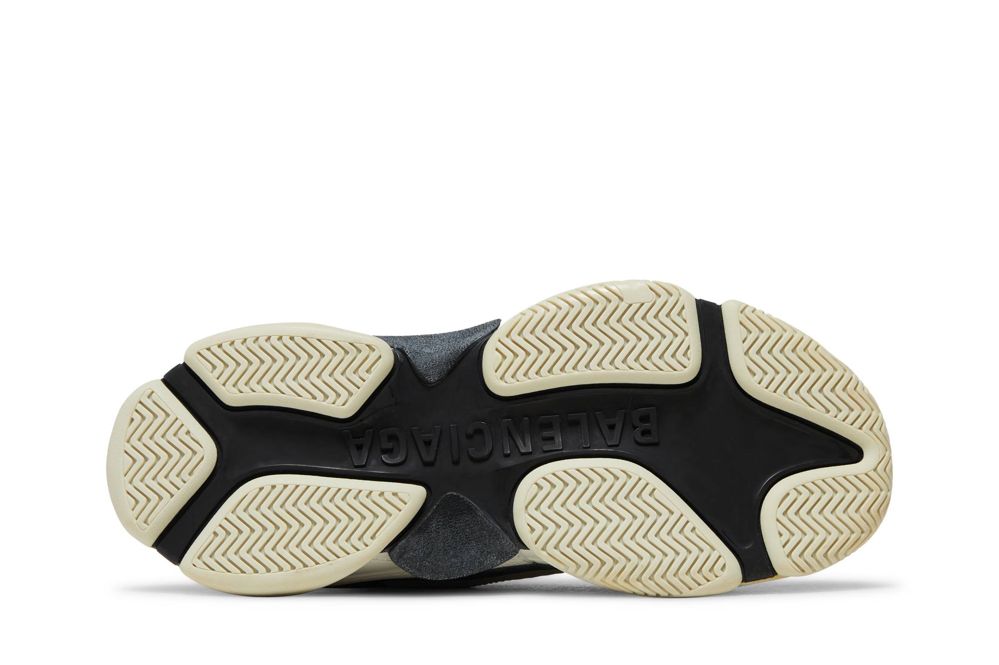 Shop バレンシアガ トリプルS イエローグレー (2019) 536737W09OH7074