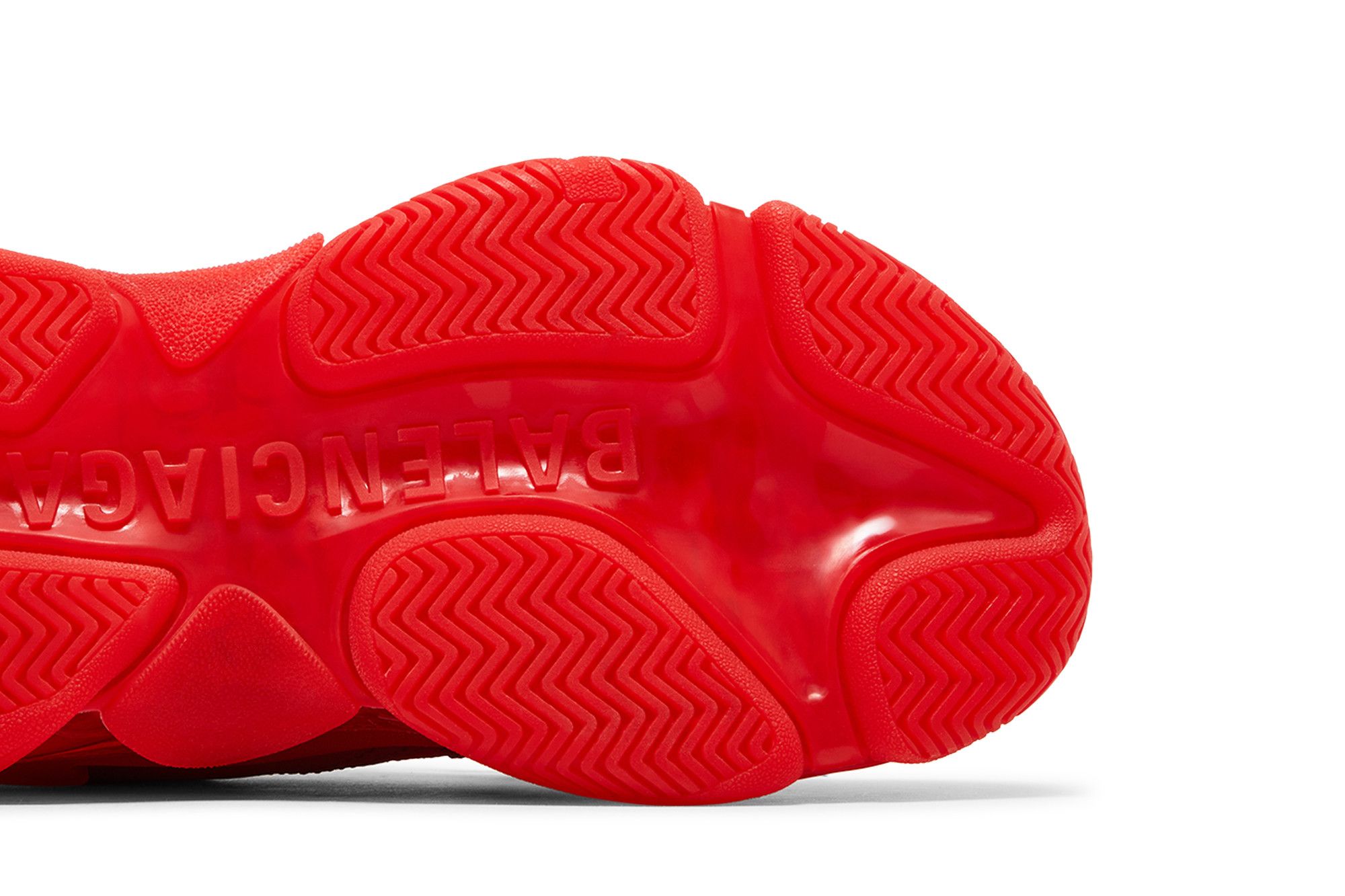 Purchase バレンシアガ トリプルS クリアソール 赤 (2019) 541624 W09O1 6500