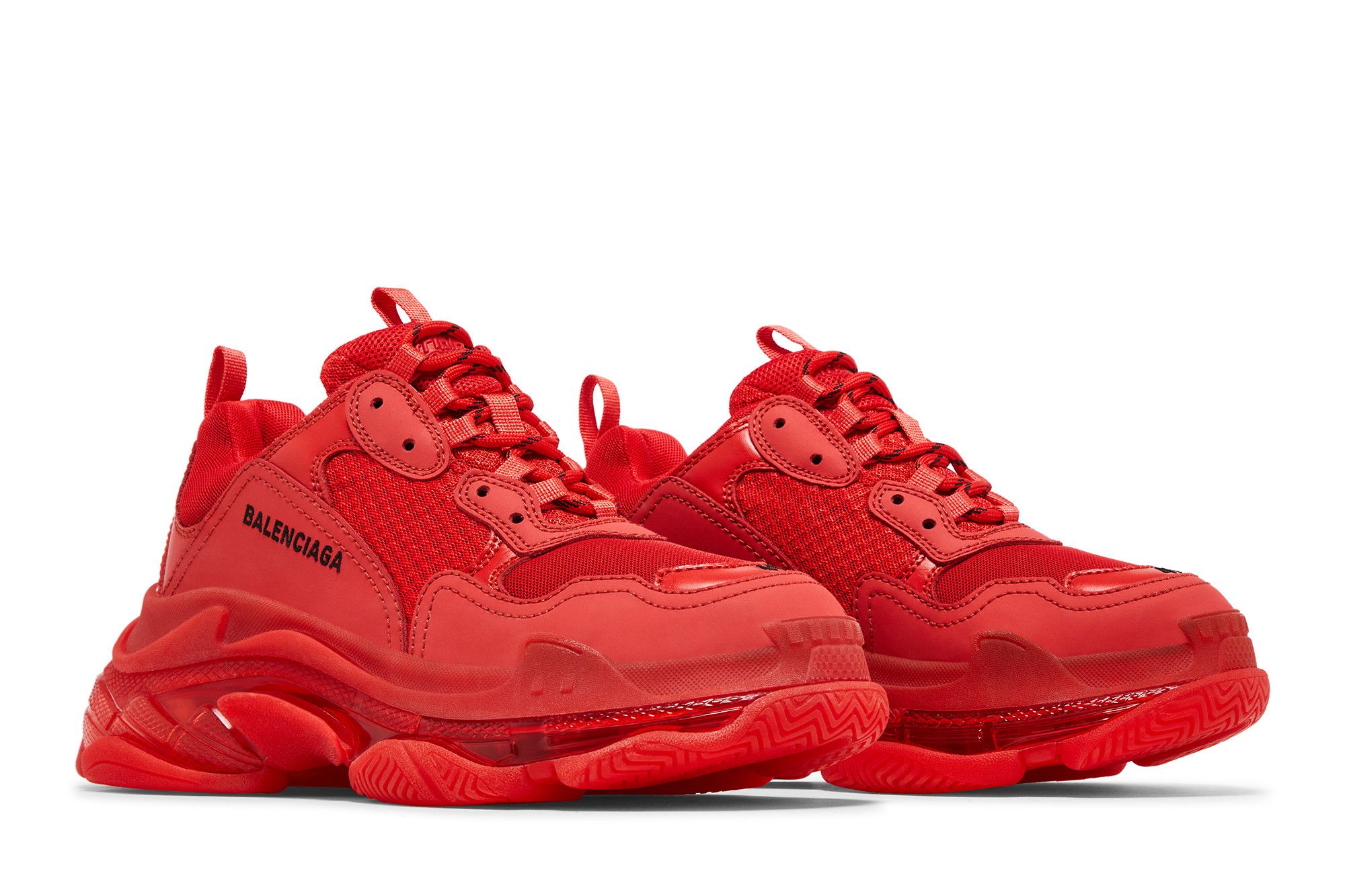 Cheap バレンシアガ トリプルS クリアソール 赤 (2019) 541624 W09O1 6500