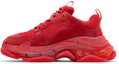Lookbook Balenciaga Triple S Semelle Transparente Baskets ''Rouge'' 541624-W2CE1-6500