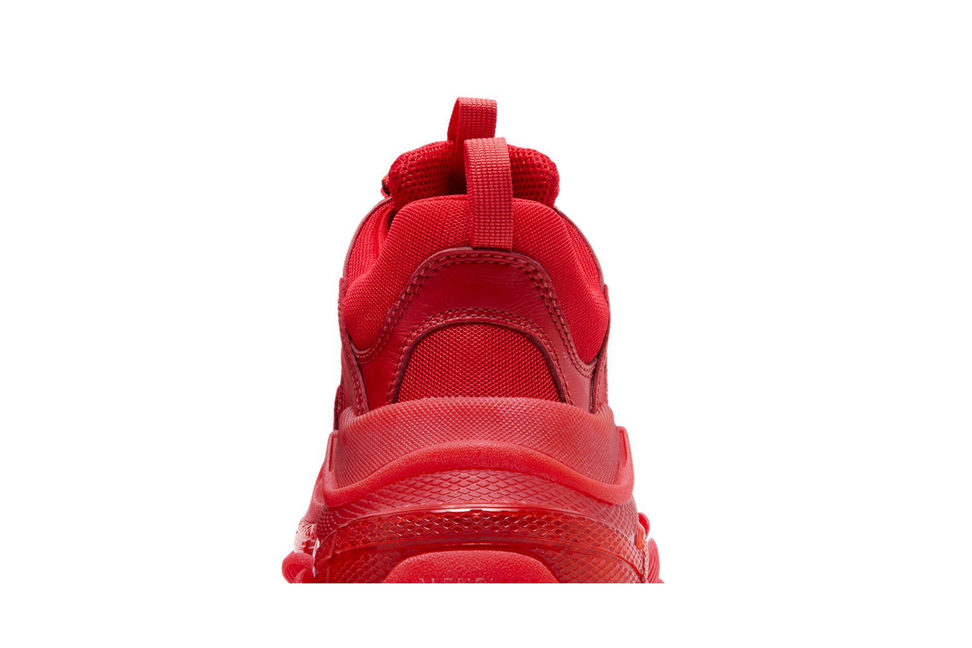 Sizing Balenciaga Triple S Semelle Transparente Baskets ''Rouge'' 541624-W2CE1-6500
