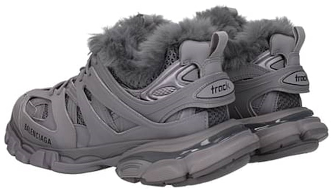 Balenciaga Track Sneaker 'Fake Fur - Grey' 668556W3CQ11800 Shop Balenciaga Track Sneaker 'Fake Fur - Grey' 668556W3CQ11800