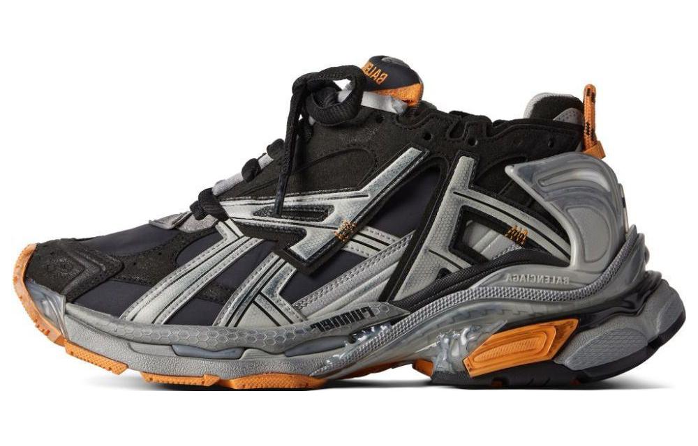 Balenciaga Triple S Low 'Grey Orange' 772774W3RNY