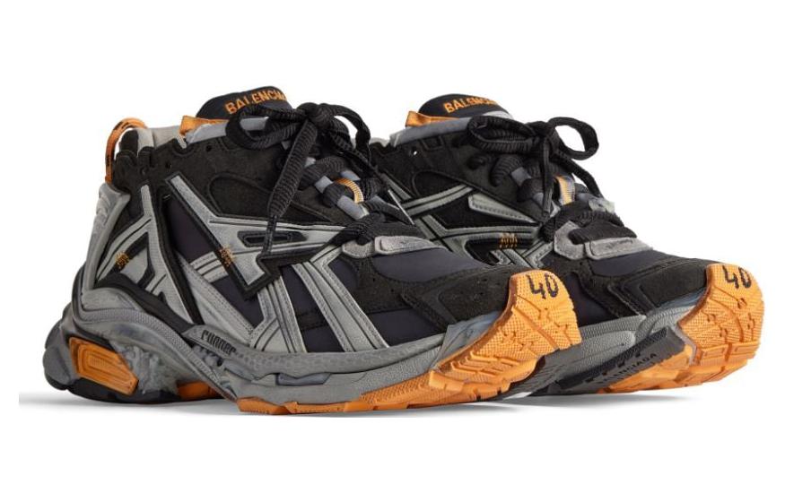 Order Balenciaga Triple S Basse ''Grigio Arancione'' 772774W3RNY
