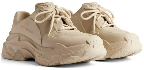 Balenciaga Triple S Mold Sneaker 'Beige' รองเท้าผ้าใบสีเบจ 752335-W0FOI-2002 Order Balenciaga Triple S Mold Sneaker 'Beige' รองเท้าผ้าใบสีเบจ 752335-W0FOI-2002