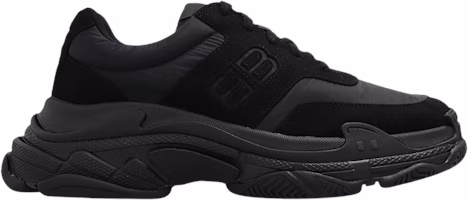Balenciaga Triple S Nylon Sneaker 'Black' 710157-W3CU1-1000 Balenciaga Triple S Nylon Sneaker 'Black' 710157-W3CU1-1000