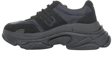 Balenciaga Triple S Nylon Sneaker 'Black' 710157W3CU11000 Balenciaga Triple S Nylon Sneaker 'Black' 710157W3CU11000
