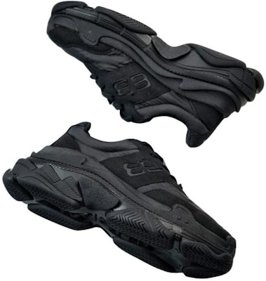 巴黎世家Triple S黑色尼龙运动鞋 710157W3CU11000 Purchase 巴黎世家Triple S黑色尼龙运动鞋 710157W3CU11000