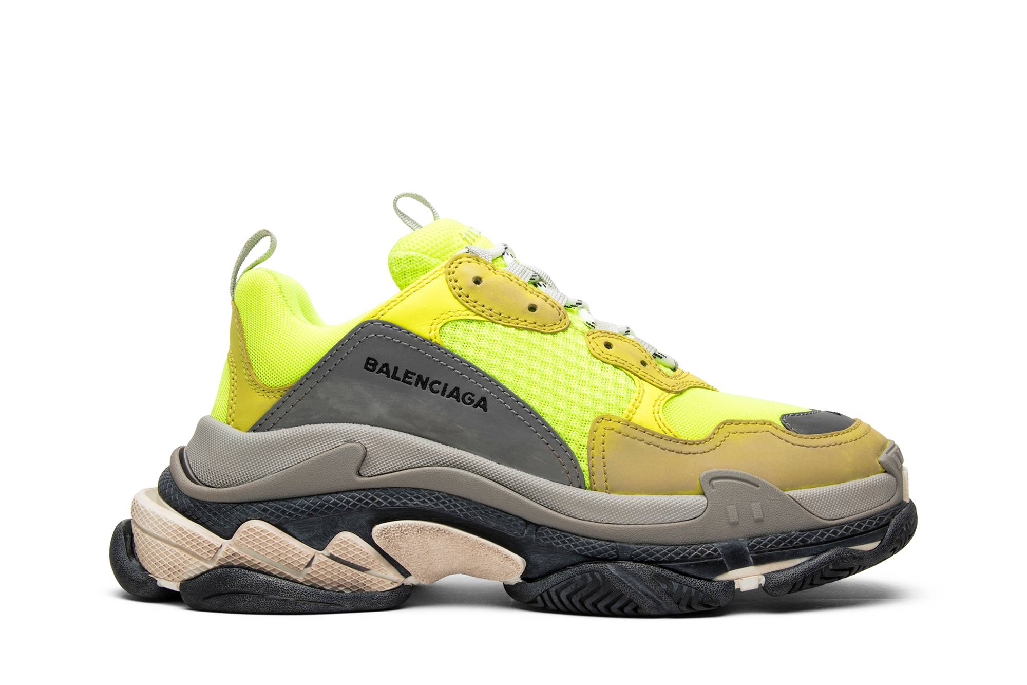 Buy Balenciaga Triple S Sneaker 2017 'Yellow' 483513W09017320