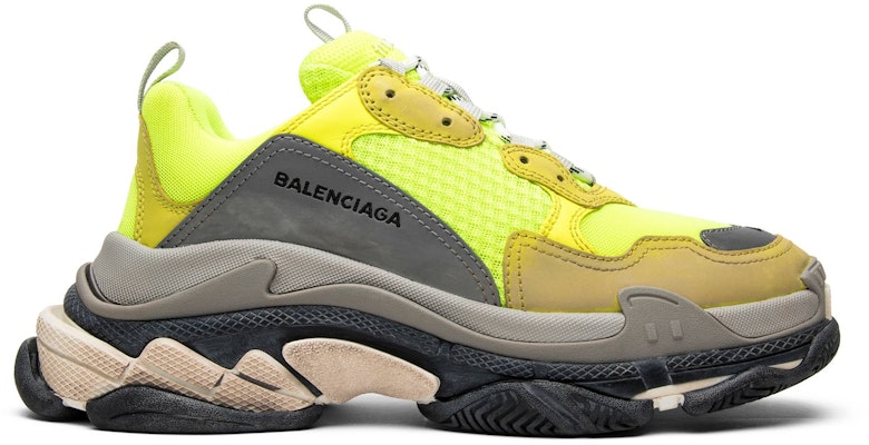 Balenciaga Triple S Sneaker 2017 'Yellow' 483513W09017320 Buy Balenciaga Triple S Sneaker 2017 'Yellow' 483513W09017320