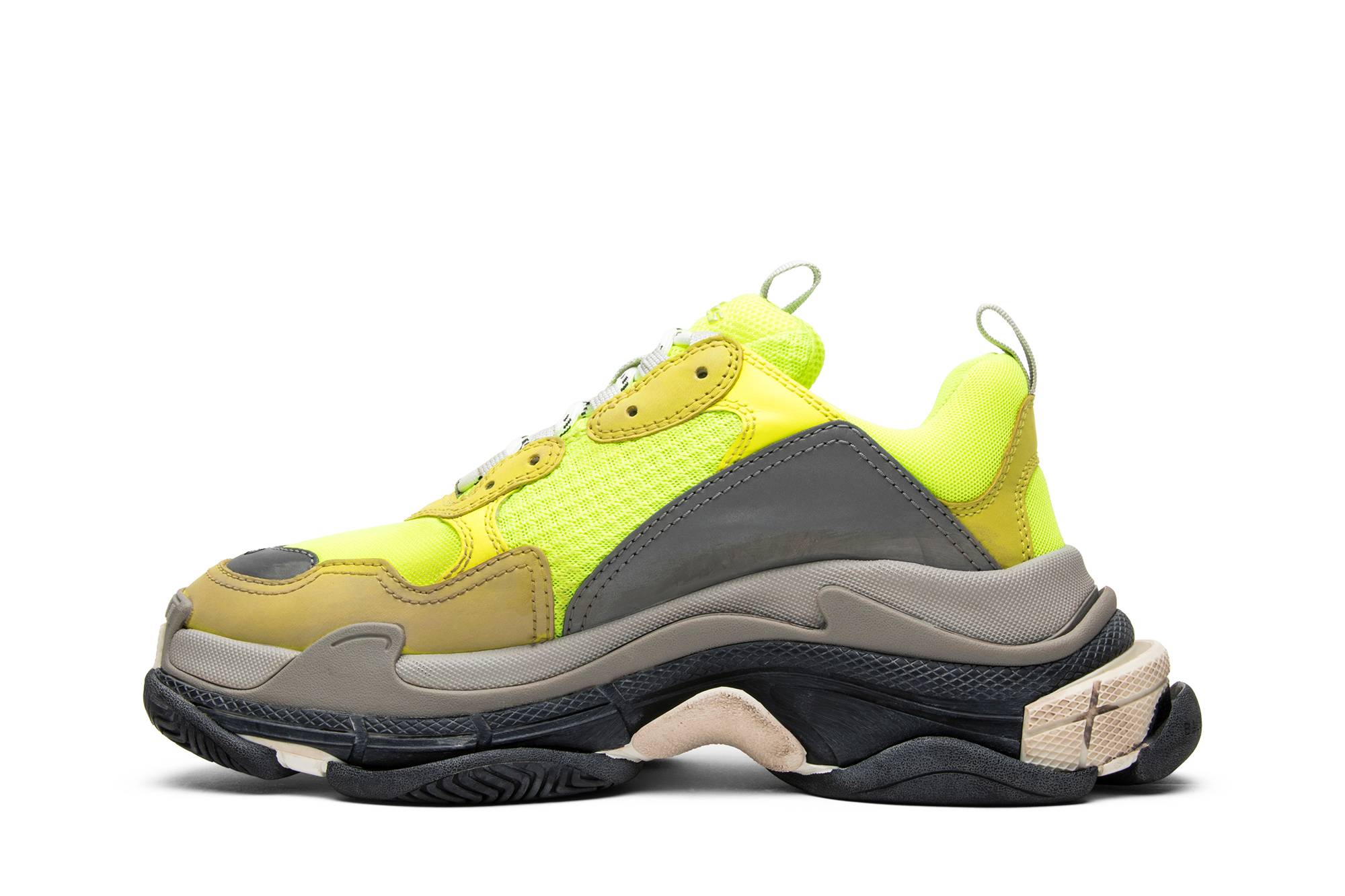 Lookbook Balenciaga Triple S Sneaker 2017 'Yellow' 483513W09017320