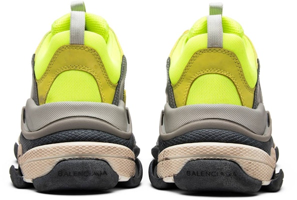 Balenciaga Triple S Sneaker 2017 'Yellow' 483513W09017320 Details for Balenciaga Triple S Sneaker 2017 'Yellow' 483513W09017320