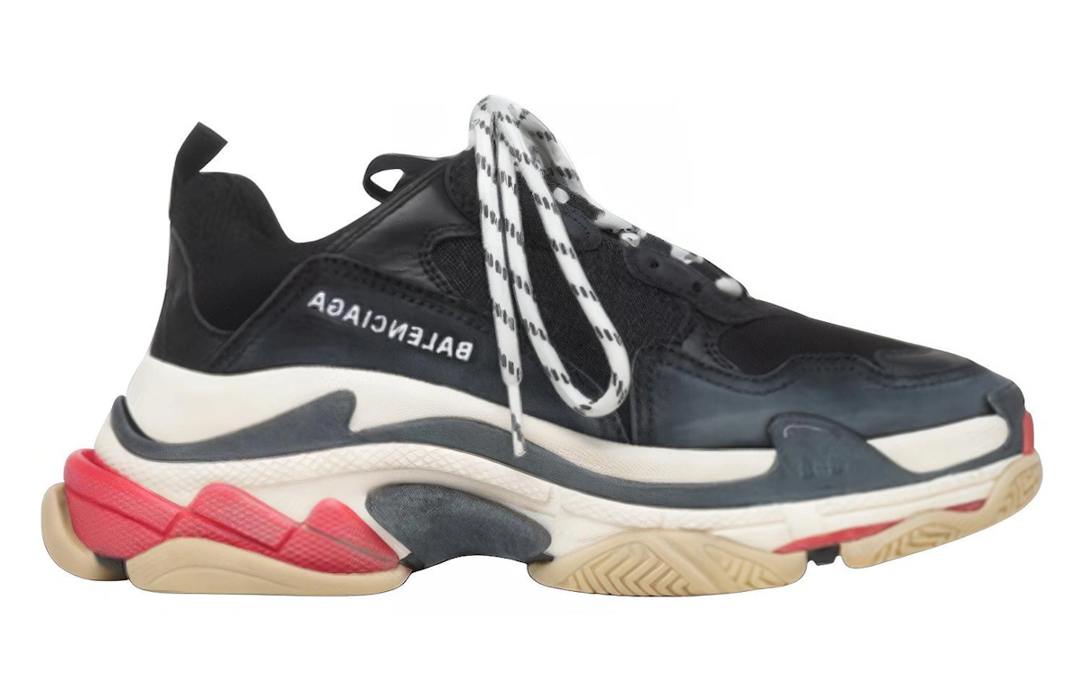 Balenciaga Triple S Sneaker 2018 'Black Red'